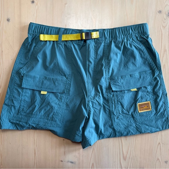 Patagonia Teal Women's Athletic hiking Everyday Outdoor shorts - Picture 3 of 11